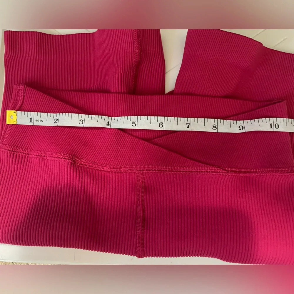 FP Movement Free Throw High Rise Ribbed Bike Shorts size XS Passion Fruit - Picture 7 of 10